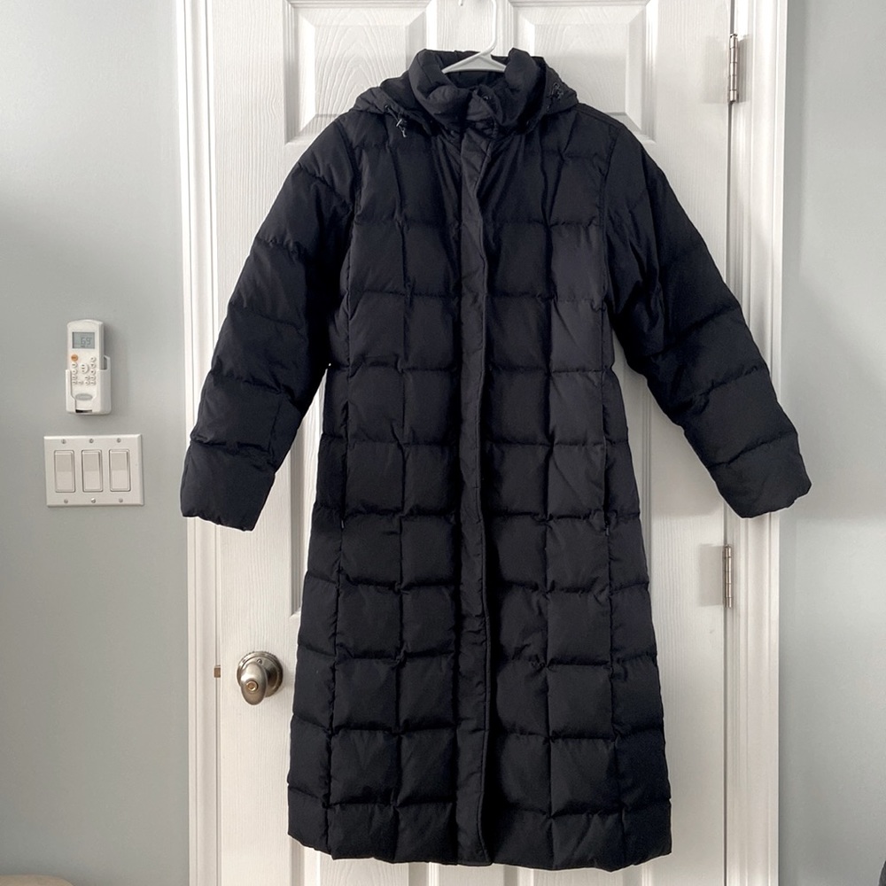 Long Black Parka